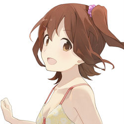 This is a pixiv picture whose title is 春日未来.
