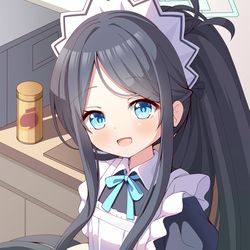 This is a pixiv picture whose title is メイドアリス.