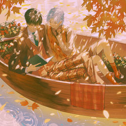 This is a pixiv picture whose title is 2023 秋.