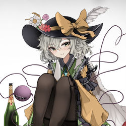 This is a pixiv picture whose title is Koishi.