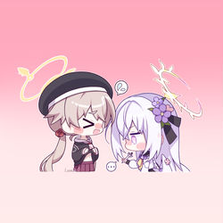 This is a pixiv picture whose title is 「お願いします、アズサちゃん…」.