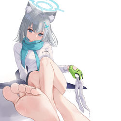 This is a pixiv picture whose title is １８日目　シロコ.