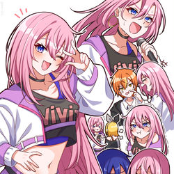 This is a pixiv picture whose title is いぇ〜い.