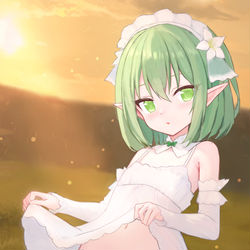 This is a pixiv picture whose title is エルフさん.