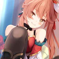 This is a pixiv picture whose title is 桂乃芬さん.