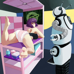 This is a pixiv picture whose title is Danger, that's not the puppetmas.