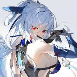 This is a pixiv picture whose title is 鏡流.