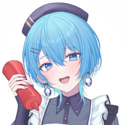 This is a pixiv picture whose title is 星街すいせい.