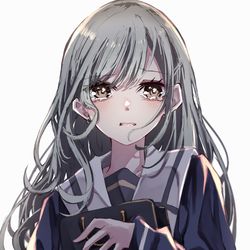 This is a pixiv picture whose title is 睦ちゃんかわいい........