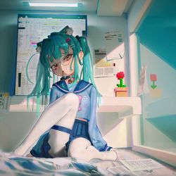 This is a pixiv picture whose title is #9D.