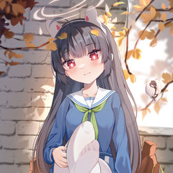 This is a pixiv picture whose title is 霞沢ミユ.