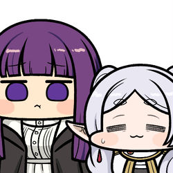 This is a pixiv picture whose title is 葬送のフリーレン.