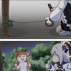 This is a pixiv picture whose title is 순찰 Patrol.