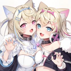 This is a pixiv picture whose title is Bau bau !!!.