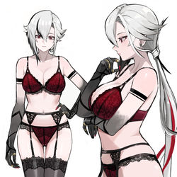 This is a pixiv picture whose title is 召使.