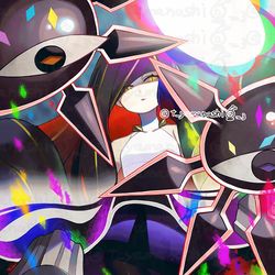 This is a pixiv picture whose title is ポケットモンスター　サンムーン　ルザミーネ.