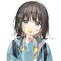 This is a pixiv picture whose title is レモン味.