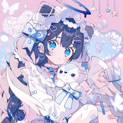 This is a pixiv picture whose title is Angelic Room.