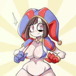 This is a pixiv picture whose title is Pomni.