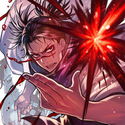 This is a pixiv picture whose title is 【呪術廻戦】超新星！.