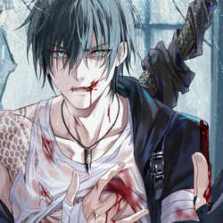 This is a pixiv picture whose title is 张起灵.