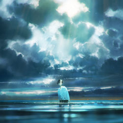 This is a pixiv picture whose title is 透明になれなかった僕たちのために.
