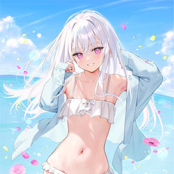 This is a pixiv picture whose title is mignon画集「YUMMY TUMMY」.