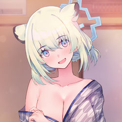 This is a pixiv picture whose title is 一緒に寝よ♡.