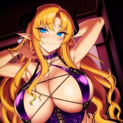 This is a pixiv picture whose title is elf doodle 09.