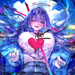 This is a pixiv picture whose title is 無題.