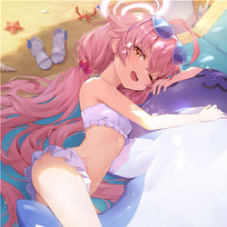 This is a pixiv picture whose title is ホシノ.