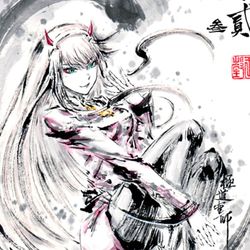 This is a pixiv picture whose title is 【極道畫師】零二之叁.