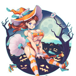 This is a pixiv picture whose title is Witch Daisy.