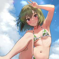 This is a pixiv picture whose title is 足上げすばるん.