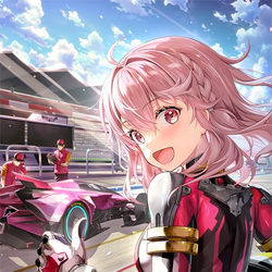 This is a pixiv picture whose title is 行こうか！.