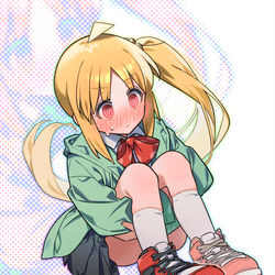 This is a pixiv picture whose title is 結束バンドの照れ顔を見ようの会.