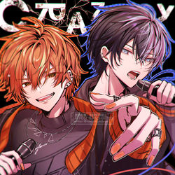 This is a pixiv picture whose title is CRAZY…！.