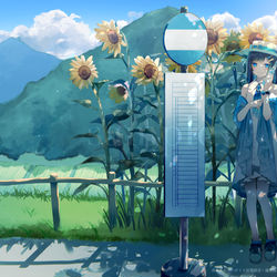 This is a pixiv picture whose title is 双葉湊音（トークボイス）.