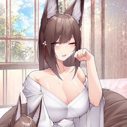 This is a pixiv picture whose title is Amagi !.