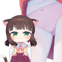 This is a pixiv picture whose title is 睦月……っ！！.