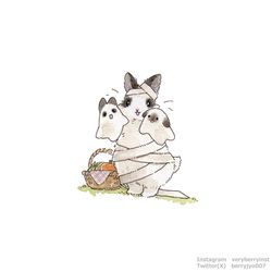 This is a pixiv picture whose title is 🎃うさぎさんのHalloween👻.