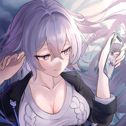 This is a pixiv picture whose title is 帰宅即通話.