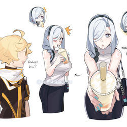This is a pixiv picture whose title is Shenhe.