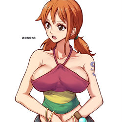 This is a pixiv picture whose title is SW衣装３　NAMI.
