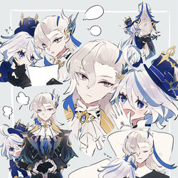 This is a pixiv picture whose title is ヌヴィフリまとめ.
