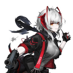 This is a pixiv picture whose title is W.
