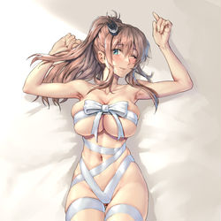 This is a pixiv picture whose title is サラトガ.
