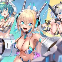 This is a pixiv picture whose title is WRG BIKINI ARMOR STYLE.