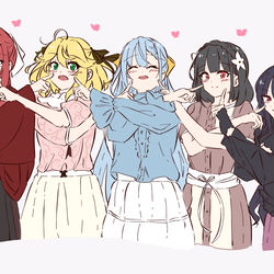 This is a pixiv picture whose title is かわいいポーズ♡.
