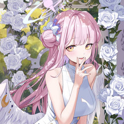 This is a pixiv picture whose title is 聖園ミカ.